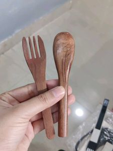 Wooden Spoon and Fork Set