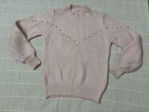 Pearl Baby Pink Sweater