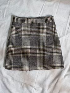 Plaid Mini Skirt