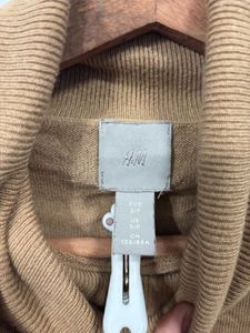 H&amp;M Classic Brown Turtleneck Sweater