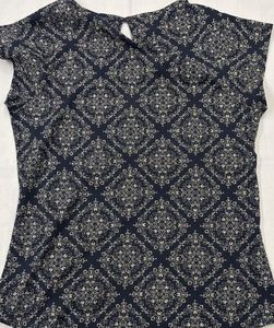 COBB Stylish Blue Printed Top