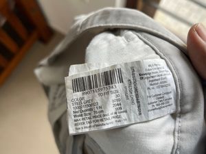 Men's Grey Stretchable Pants + FREE TShirt