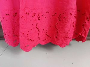 Unused BIBA Bright Coral colour Kurta-size 34
