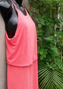 Coral Maxi Dress