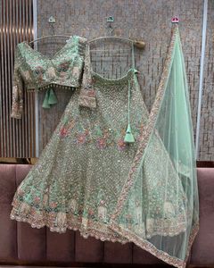 Designer Embellished Lehenga Choli Set