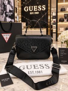 Guess Pink Patent Shoulder Bag
