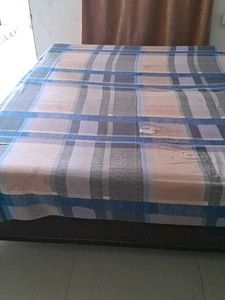 Plaid Cotton Bed Sheet