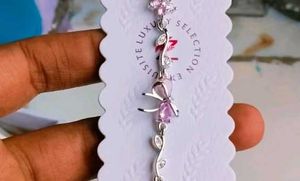 Charming Flower &amp; Butterfly Bracelet