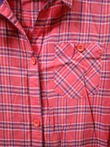 Cute Plaid Shirt Dress