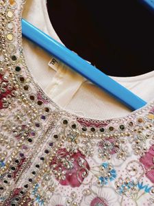 New Organza Floral Print Saree
