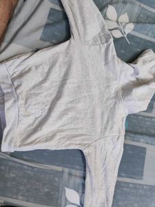 Kids Grey "SMILE" Hoodie Jacket