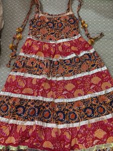 Bohemian Tiered Midi Dress