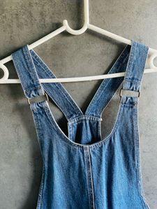 Denim Overall Dress