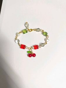 Cherry Charm Bracelet