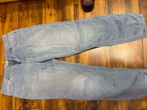 Light Wash Straight Leg Jeans