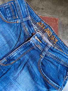 Jack & Jones Blue Flared Jeans