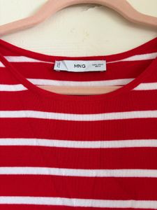 Chic Striped Sleeveless Dress