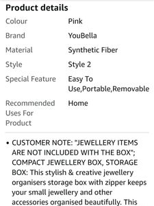 Jewellery Organizer