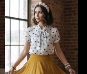 Polka Dot Blouse