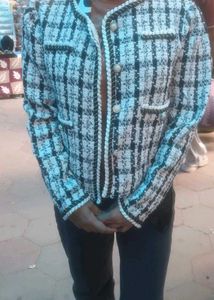 CLASSIC TWEED Plaid Jacket