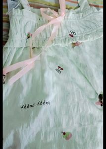 Cute Printed Pajama Set