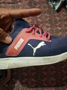 Puma Blue &amp; Pink Sneakers