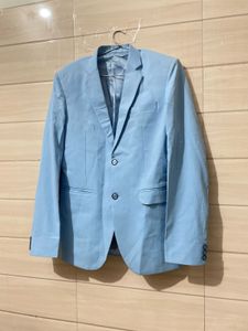 Designer piece Light Blue Two-Piece Suit