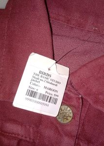 Red Denim Jacket Buy1Get 1 Free