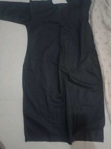 Chic Black &amp; White Kurta Set