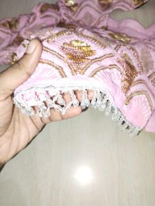 Pink Layered Party Skirt