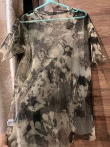 Tie-Dye mesh top