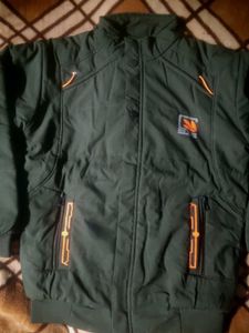 Stylish olive Quilted Jacket