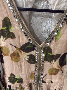 Kurta Set with Dupatta &amp; flared botto