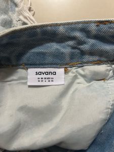 ripped Denim Shorts