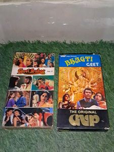Vintage Bollywood Music VHS Tapes