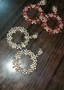 Elegant Jewelry Set with Earrings &amp; Ring