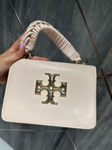 Stylish Light Pink(Peach) Handbag Women - Tory Bur