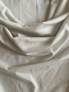 White Cowl Neck Top