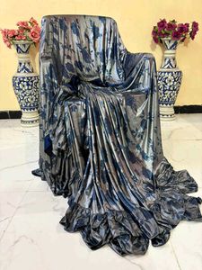brand new metalic retro style  Saree