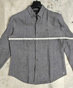 Price drop 🔥🔥🔥Premium Men's Grey Soft Linen Shi