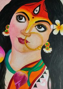 Goddess Durga Painting
