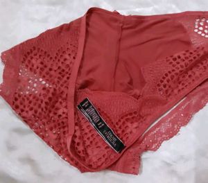 Lace Trimmed Briefs sez L