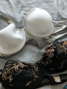 3 Pre-Worn Fancy Wired Bras