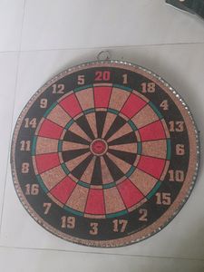 Dart Game -wooden Two Sided Dart Board. Without Darts