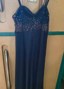 Sparkly black Maxi Dress