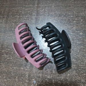 Trendy Matte Claw Clips - Pack of 2