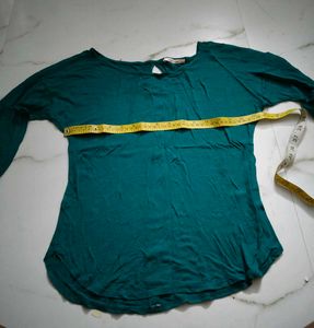 Teal Long Sleeve Top