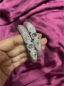 Stunning Embellished Bangles (Set of 2)
