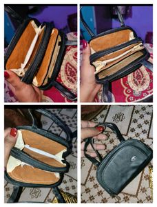 Small Black Clutch Purse