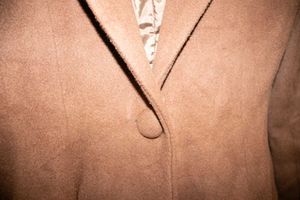 Brown Fit &amp; Flare Coat
